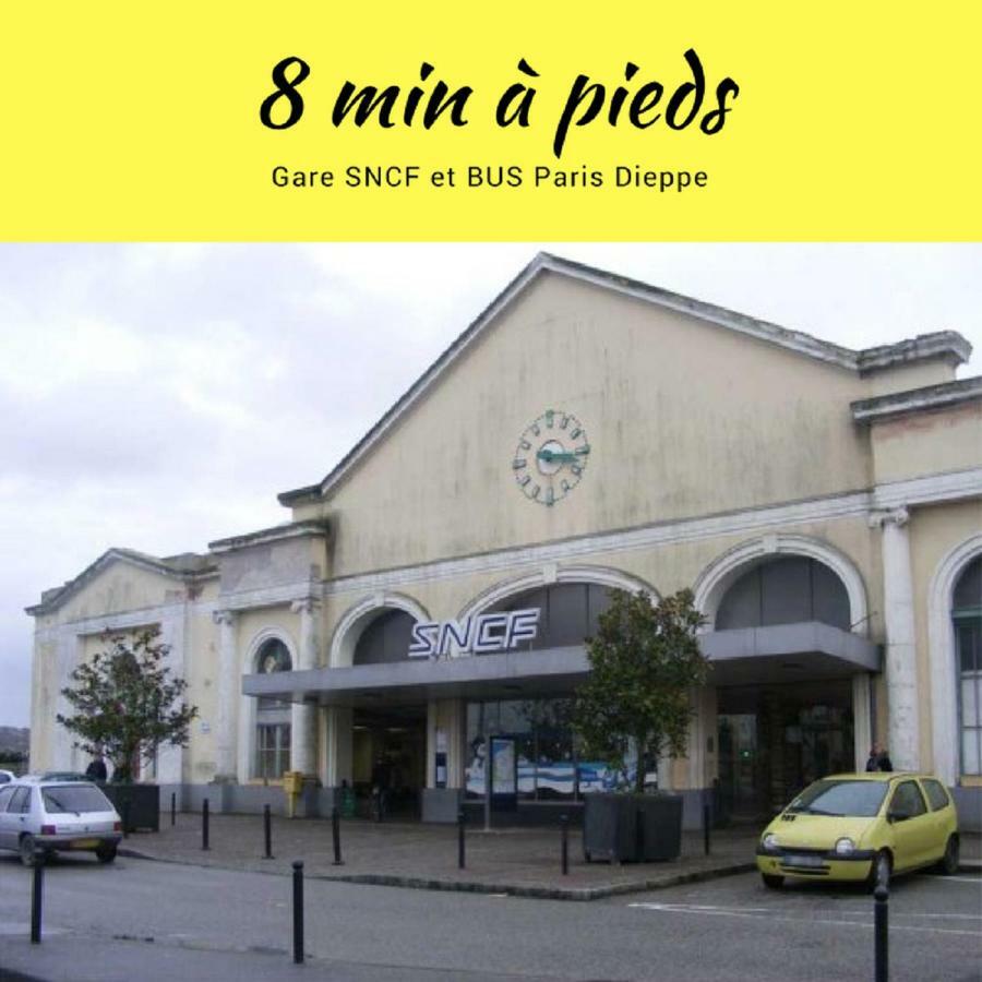 L'Etablissement La Plage A 2 Pas, Vous Propose 4 Appartements Neufs, Netflix, Lits Faits A Votre Arrivee, Serviettes De Toilette, Menage, Wifi, En Hyper Centre ,Plage A 100M, Box A Velos, Paiement 3 Fois Sans Frais, Prix Tout Compris Дьепп Экстерьер фото